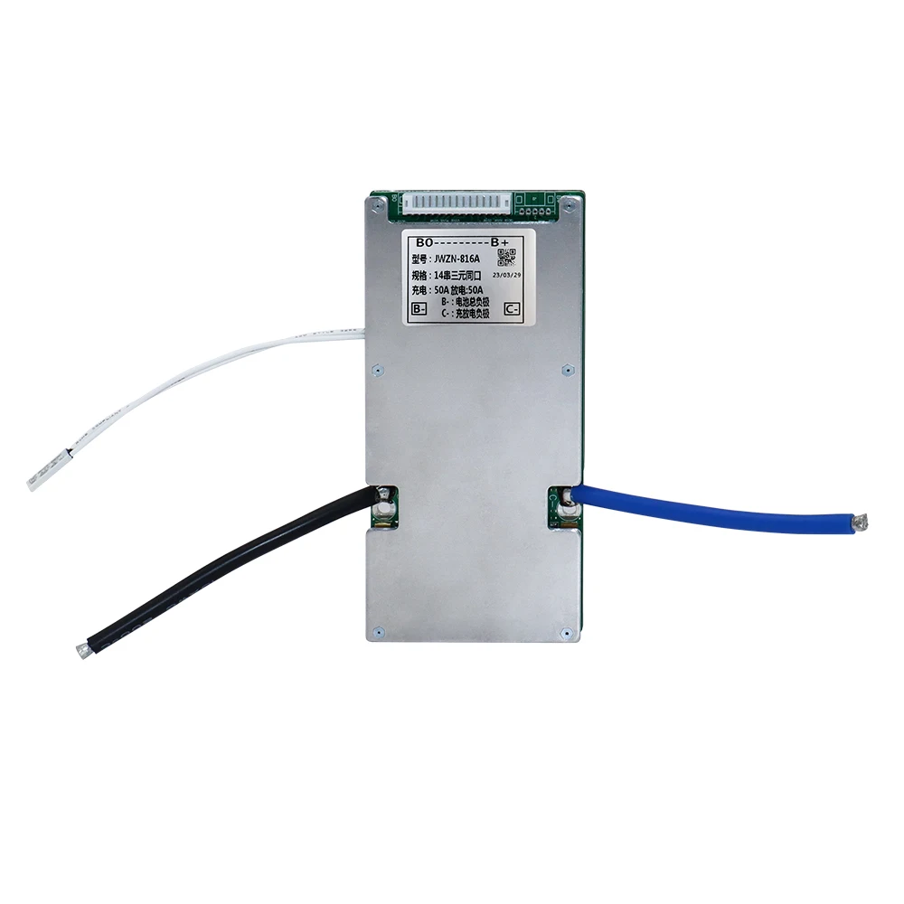 Customized Battery Management System 14S 50A 100A 150A 200A  BMS  52V BMS for Lithium Battery