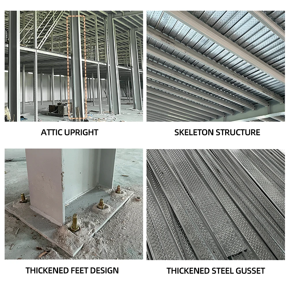 Custom warehouse mezzanine platform industrial mezzanine floor racking system mezzanine rack system