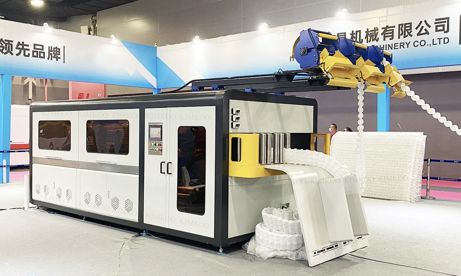 JK-AS3 Automatic Assembly Line Mattress Pocket Spring Glue Machine