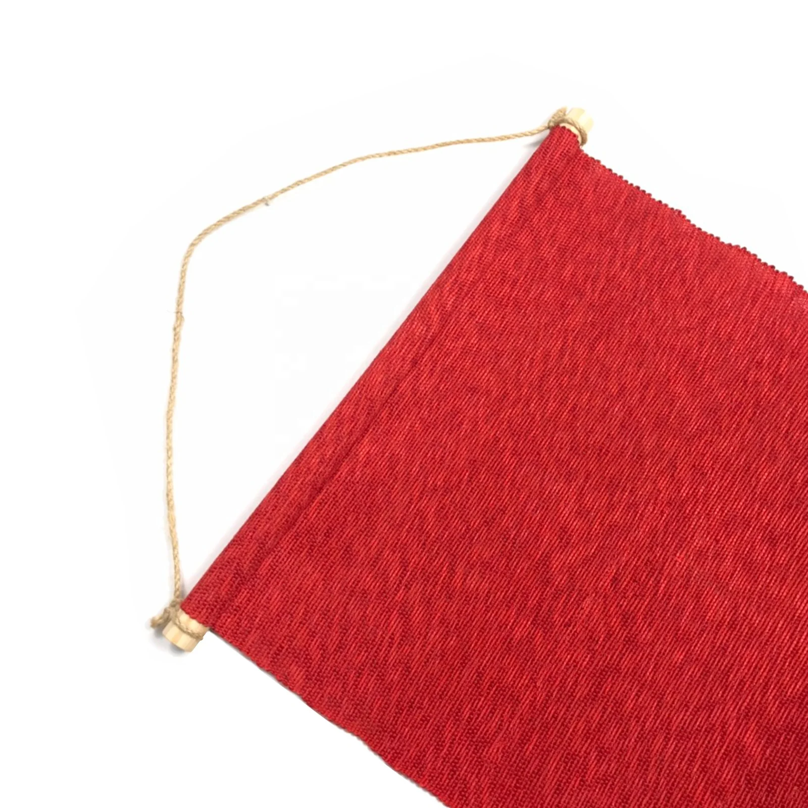 Luxury blinds factory home decoration hand-woven ramie red blinds backdrop