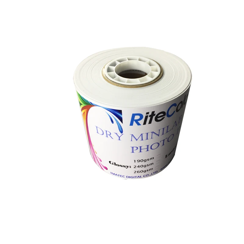 Фотобумага Lucky Luster Minilab, радиоуправляемая бумага 190 г/м2, 240 г/м2, 260 г/м2