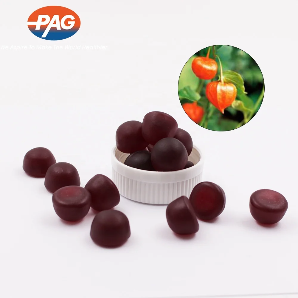 Натуральный антистресс облегчение беспокойства веганский витамин Ashwagandha жевательные резинки для хорошего сна