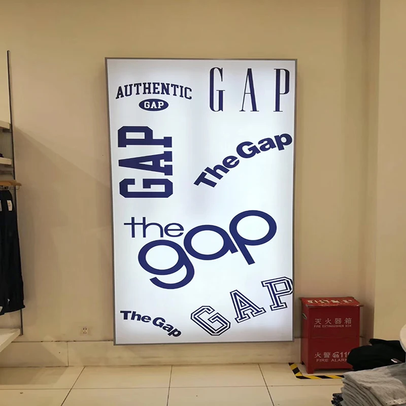 Hot sale custom outdoor billboard advertising poster light box lightbox plastic film