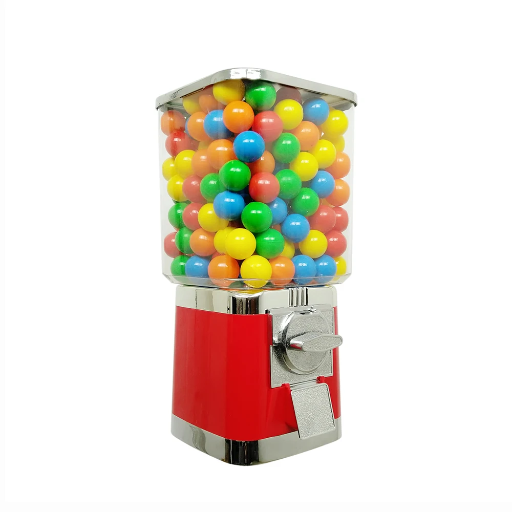 Customized Zhutong toys coin mechanism mini egg toy candy dispenser capsule machine small candy vending machine