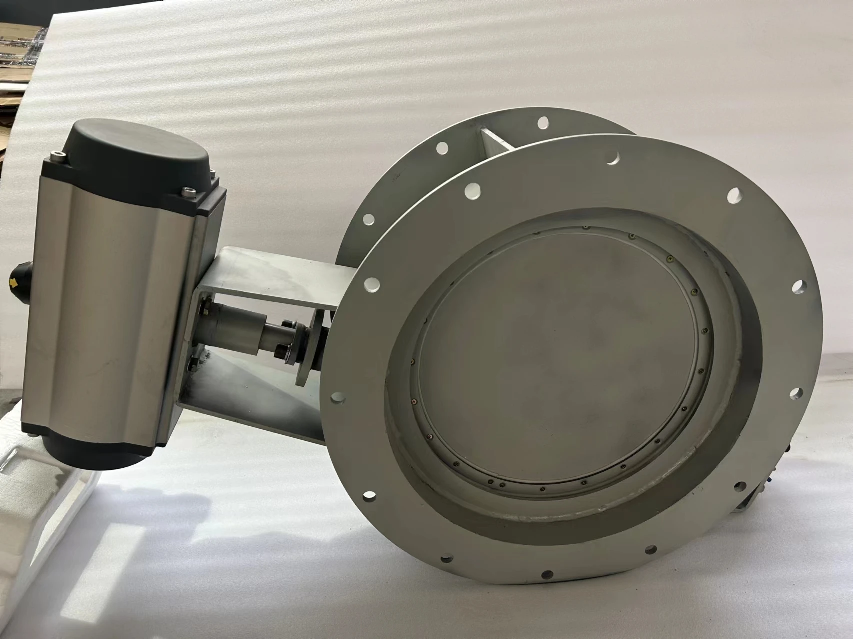 Double Eccentric Manual Butterfly Valve without Actuator for Industrial and Commercial Use VOCs
