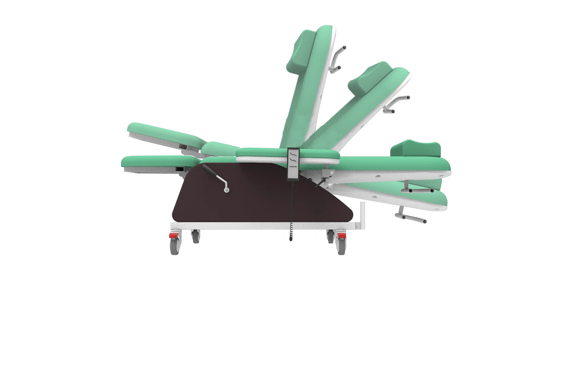 Medical Two motors transfusion chair  electric adjustable chair for dialysis treatment