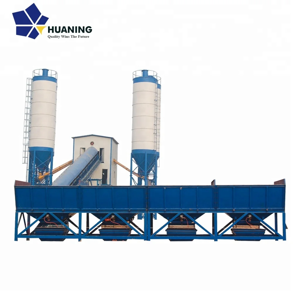 Stationary Concrete Batching Plant HZS75 have automatic control system