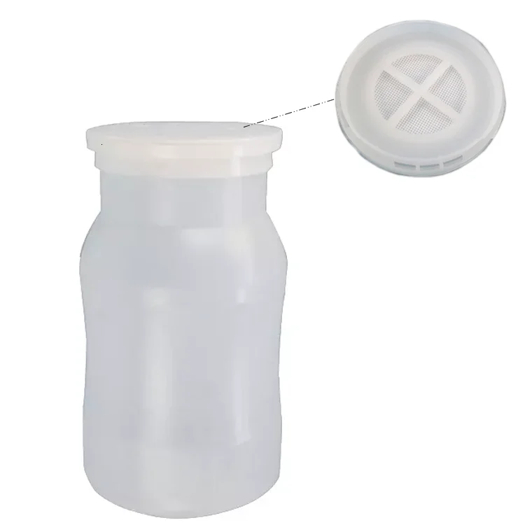 Enoki mushroom production bottle plastic mushroom cultivation bottle