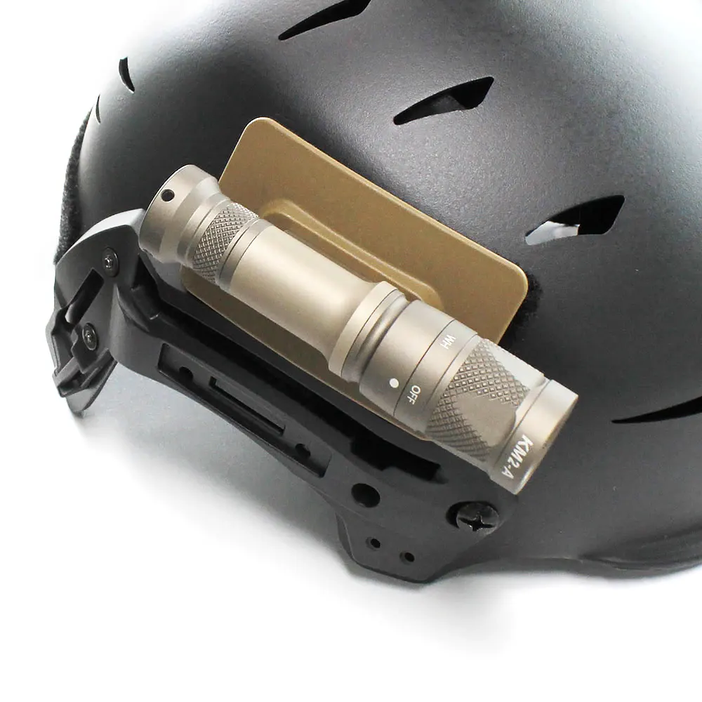 SOTAC GEAR Helmet Light Mount Tactical Flashlight Body for M300 M600 Scout Weapon Light Head