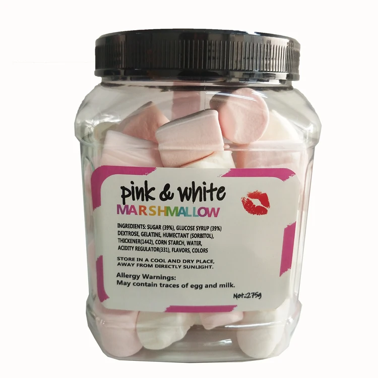Hot Selling 275g Cotton Candy Marshmallow In Pet Jar