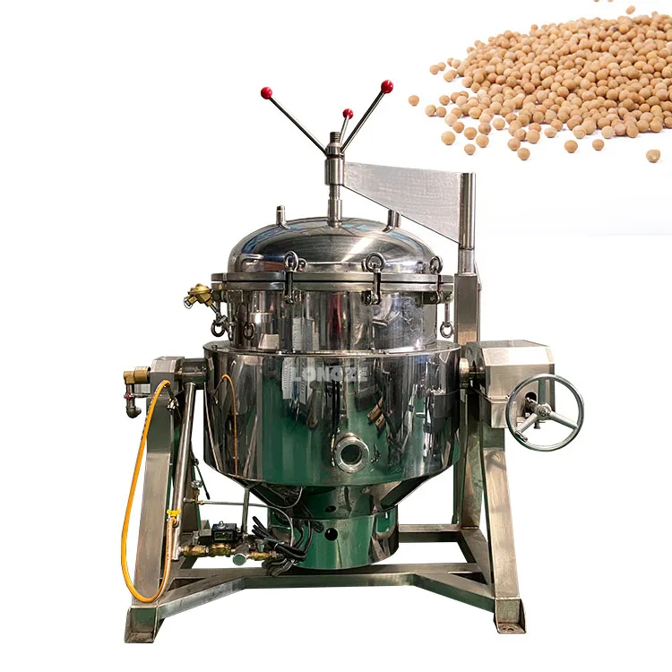 High Steam Commercial Chickpea Bean Cooking Pot Big Chik Pea Beans Pressure Cooker