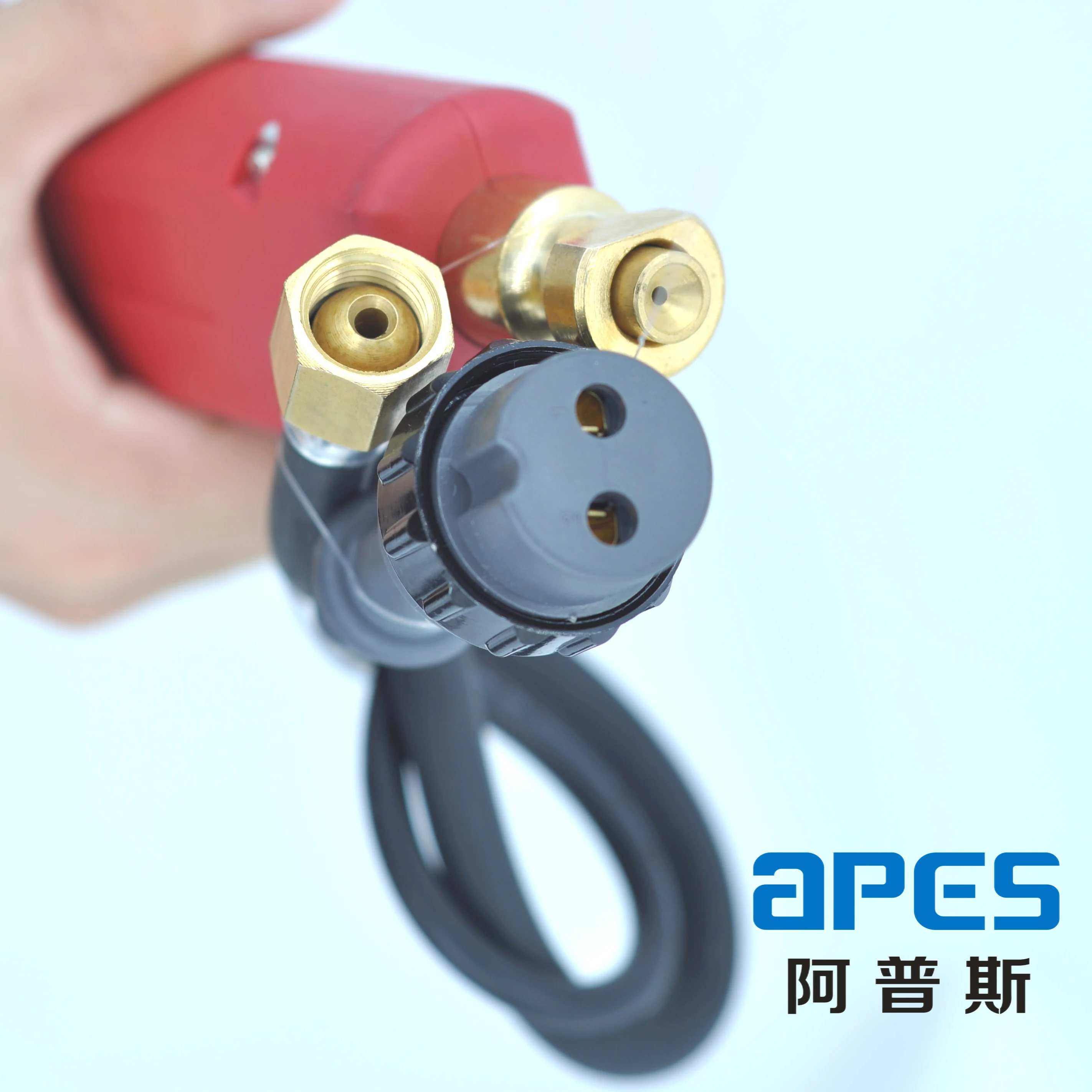 500A Carbon Dioxide Gas Shield Pana Red Torch for Pana Auto Welding Machine MIG Gun With Euro Adaptor