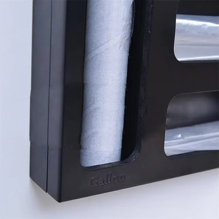 Бамбуковая Оловянная фольга пищевая пленка ziplock сумка органайзер пластиковый пакет для хранения Органайзер и диспенсер черный кухонного