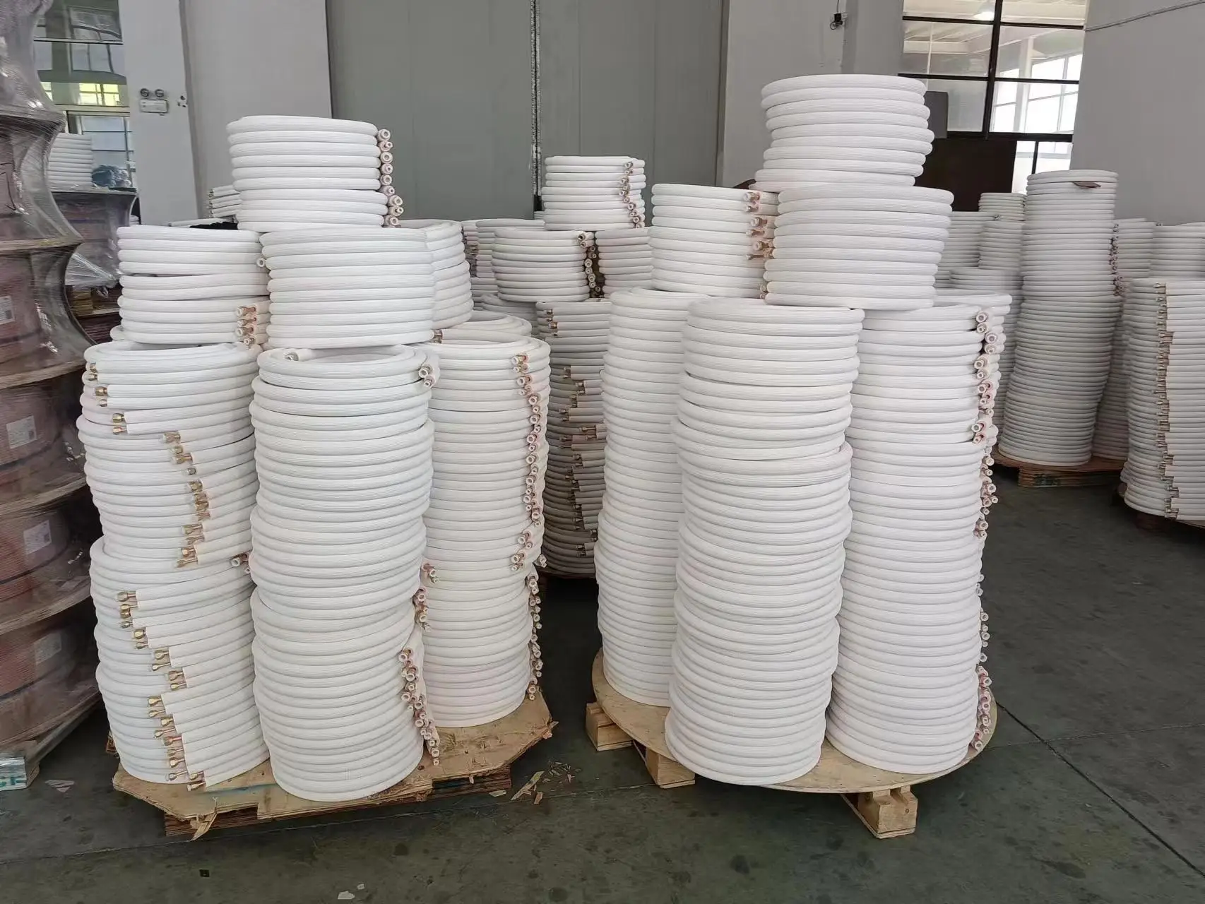 1/2 ,3/4 X30m Pre Insulated Copper alloy Tube for Central Air Conditioner