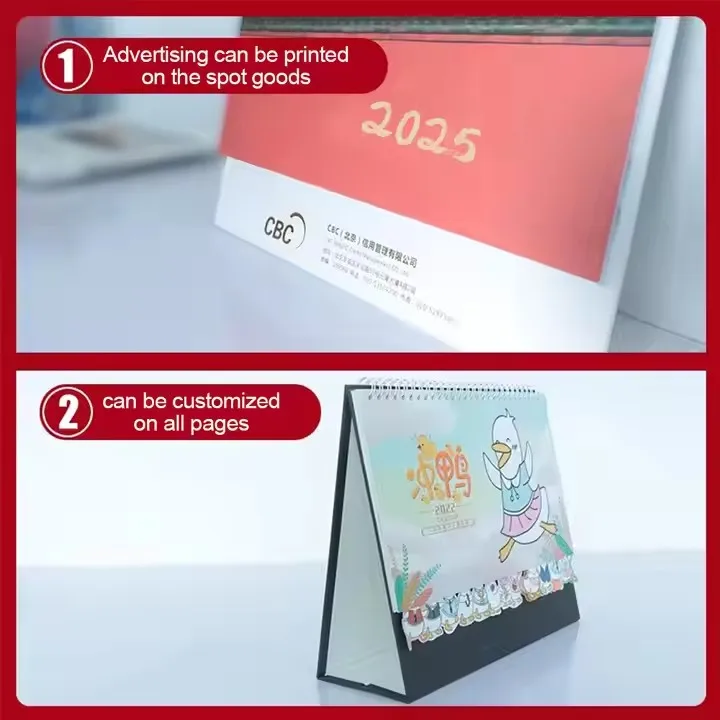 Factory Supply  Custom Desk Calendar Custom Desk Calendar Desk Calendar