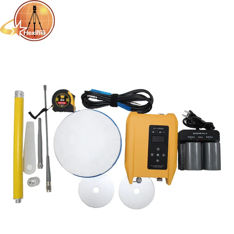 Lightweight design convenient use Hi-target TS5 RTK GPS Base and Rover gnss with advanced multi-path suppression technology