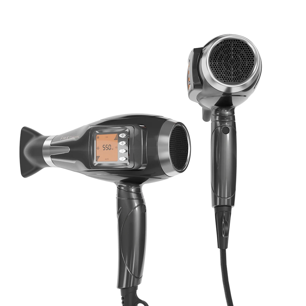 Wholesale Customized Ionic House-hold Hair Dryer with Touch- screen Panel 2000W Professional long life DC motor Hair Dryer