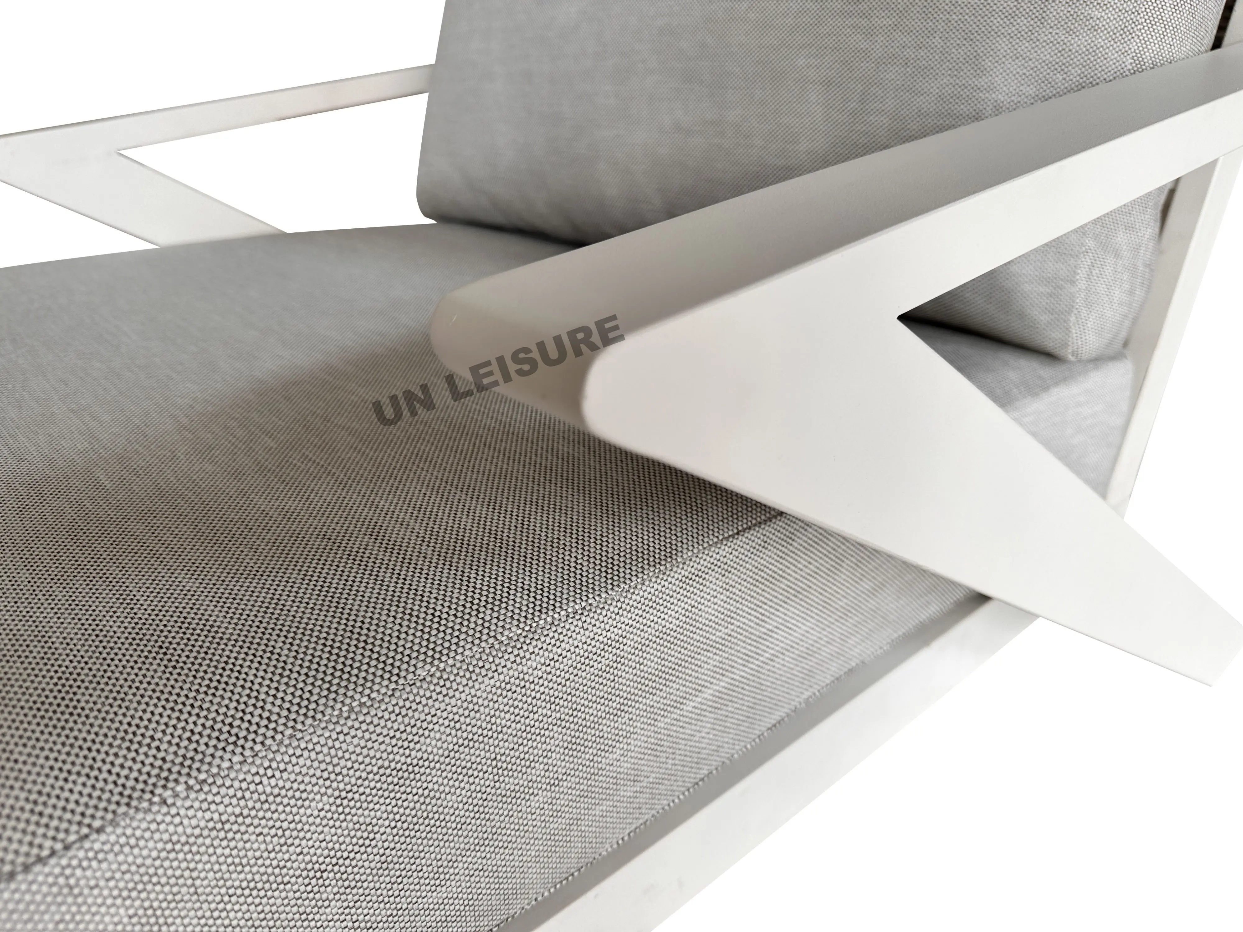 Out door furniture garden sofa white outdoor lounge patio Alu outdoor furniture minimalist luxury outdoor furniture