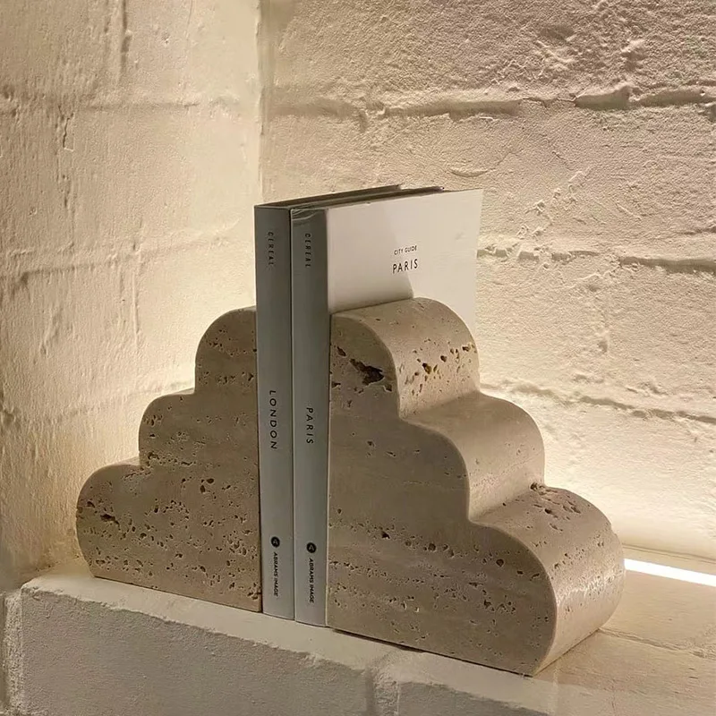 Stone book stand stone bookends best quality stone book holder