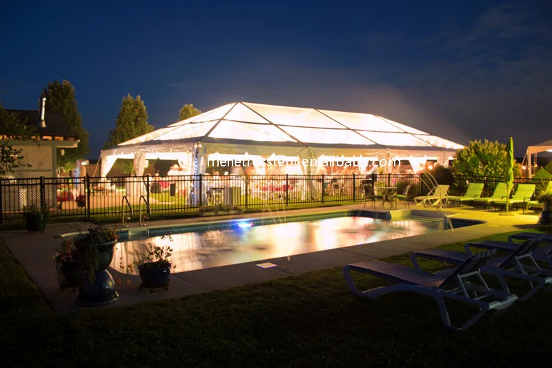 Romantic Clear Party Tent Transparent Tents For Events Outdoor Wedding Marquee Tent chapiteau