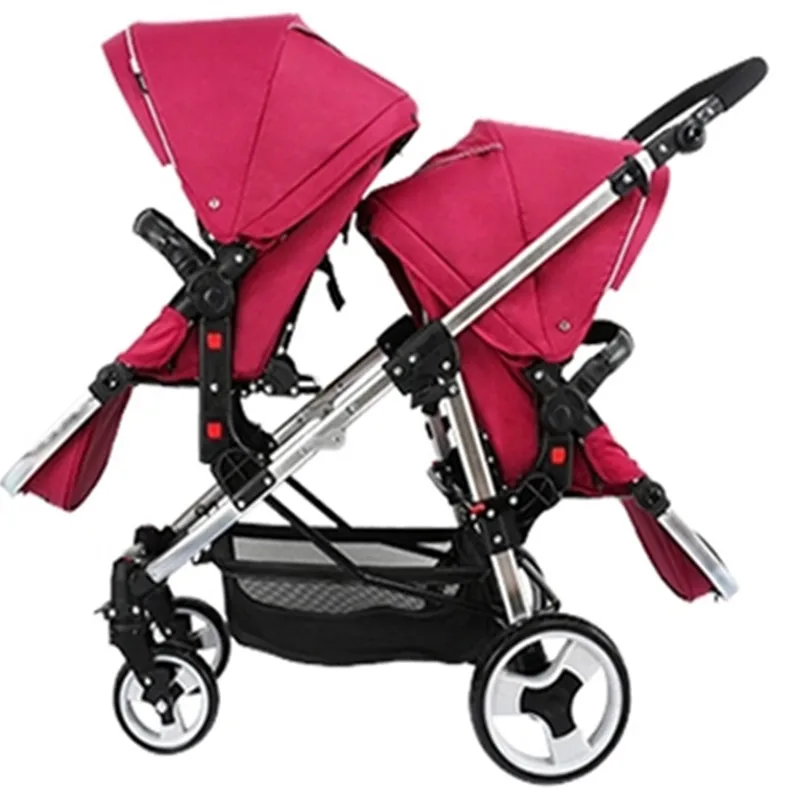 baby strollers for two twin multi-function baby stroller double carry cot baby push chair