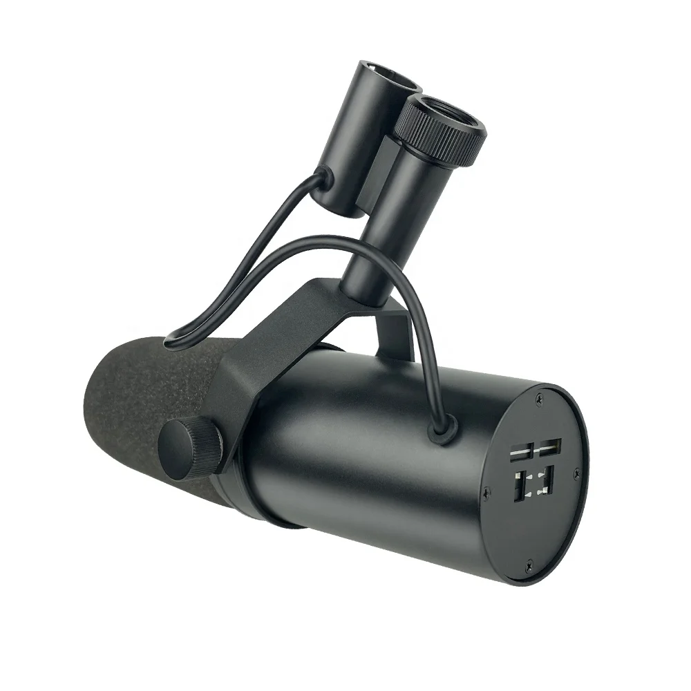 SM7B XLR dynamic electable Frequency studio Microphone recording professional mic for youtube performance Podcasting singing