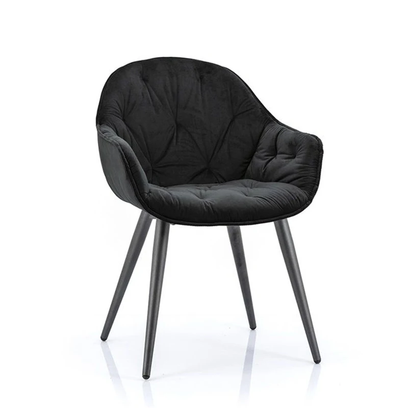  Распродажа с фабрики Stoelen Sillas мебель для дома гостиной стул современный бархат хромированные ножки современные стулья