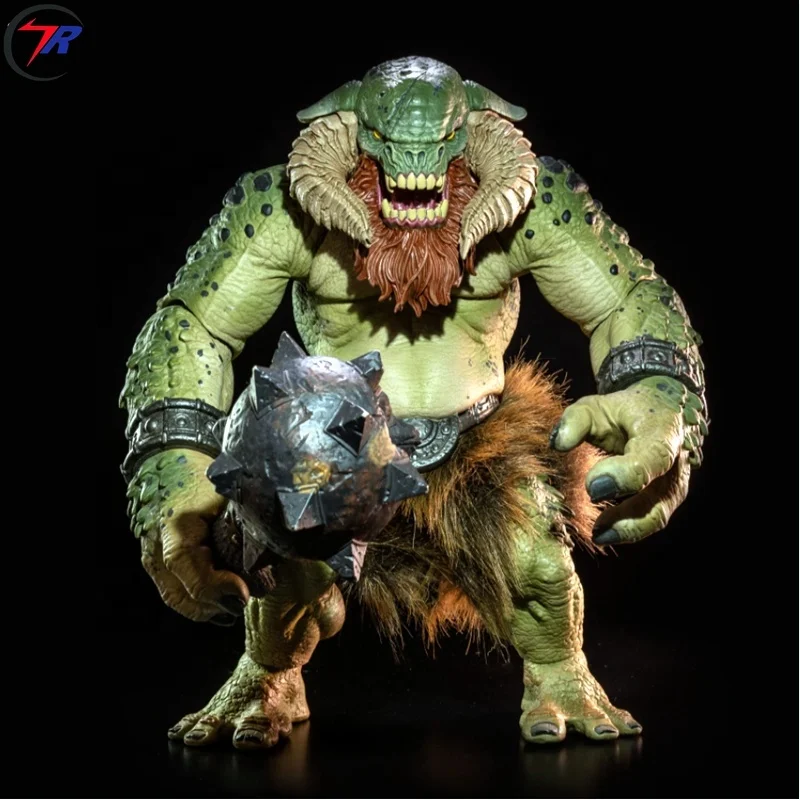 Game oracle war monster with hammer resin sculpture toy collection decorative ornaments resin crafts
