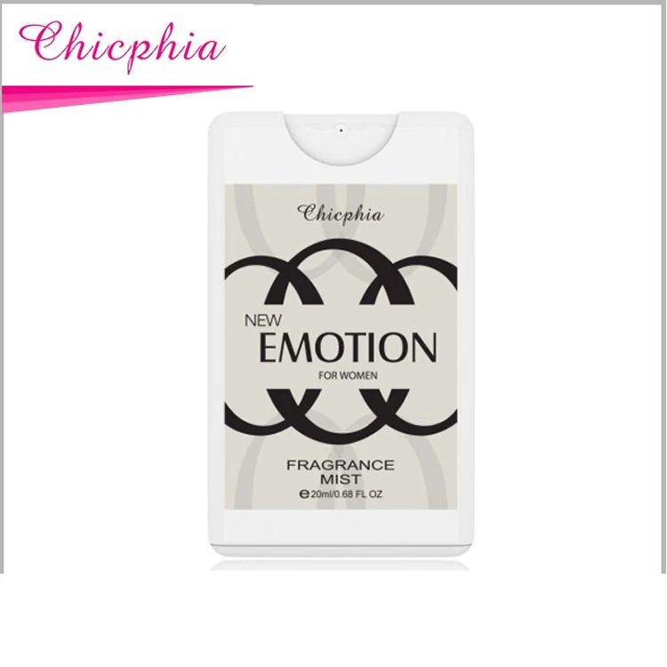 Chicphia 20ml Sexy Collections Wholesale Body Spray Mist For Women / Care Type Small Perfume Mist