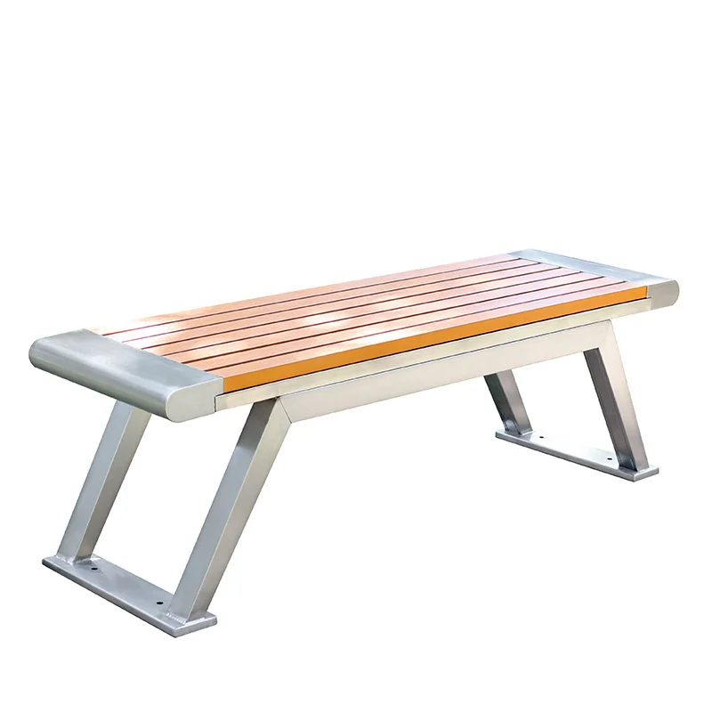 modern  style   Outdoor bench street furniture modern public outdoor seating