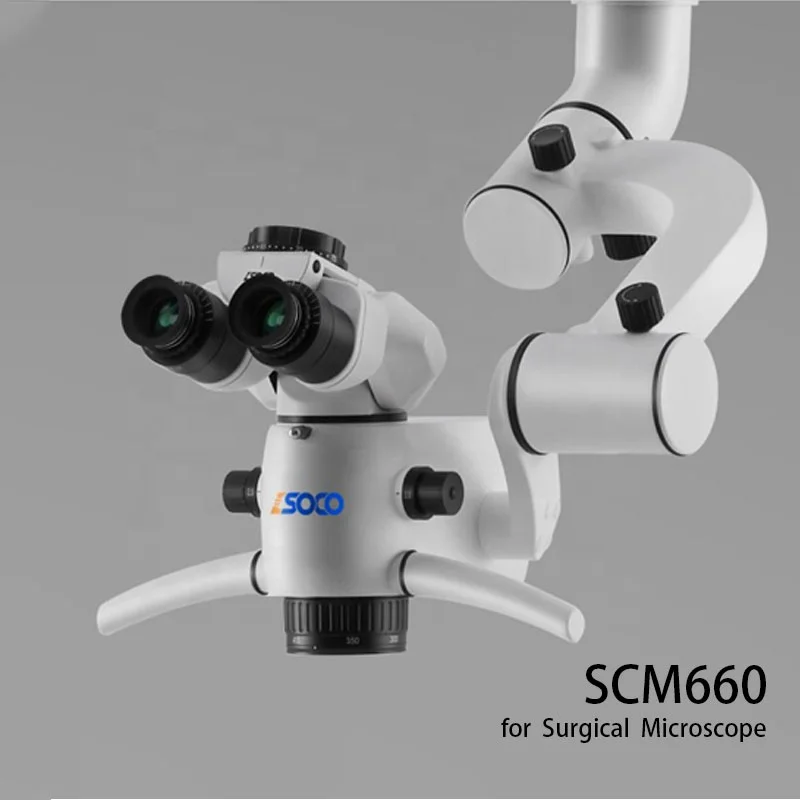 Dental Surgical microscope portable SOCO SCM660 /dental operation microscope root canal treatment