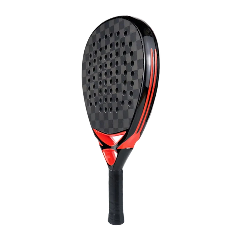 Индивидуальный дизайн 3k/12k/18k Углеродное волокно EVA Core Pala Padel теннисная ракетка