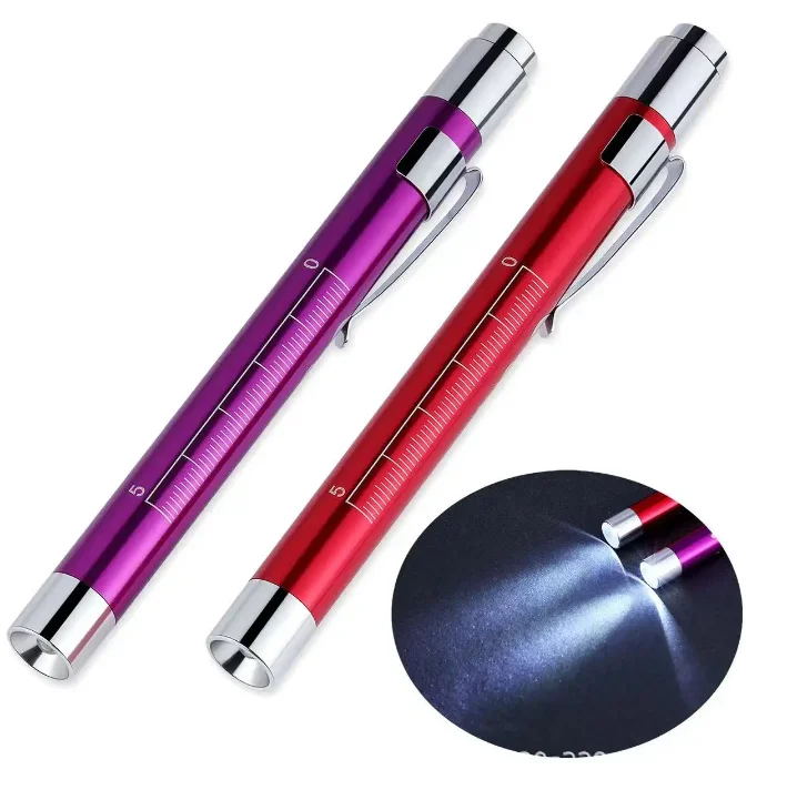 Multi-color Pen Aluminum Medical Diagnostic Nurse Doctor Penlight
