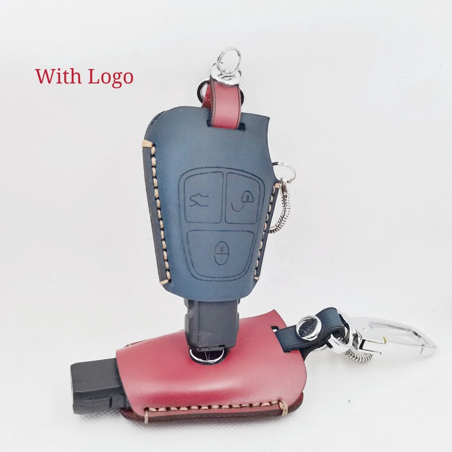 Высококачественный чехол для автомобильного ключа из натуральной кожи, чехол для ключа для Benz Mercedes C180 1998-2004 W202