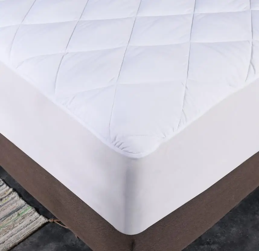 Luxury wholesale customized quilted removable microfiber Mattress Protector cover Dust-proof mattress protector