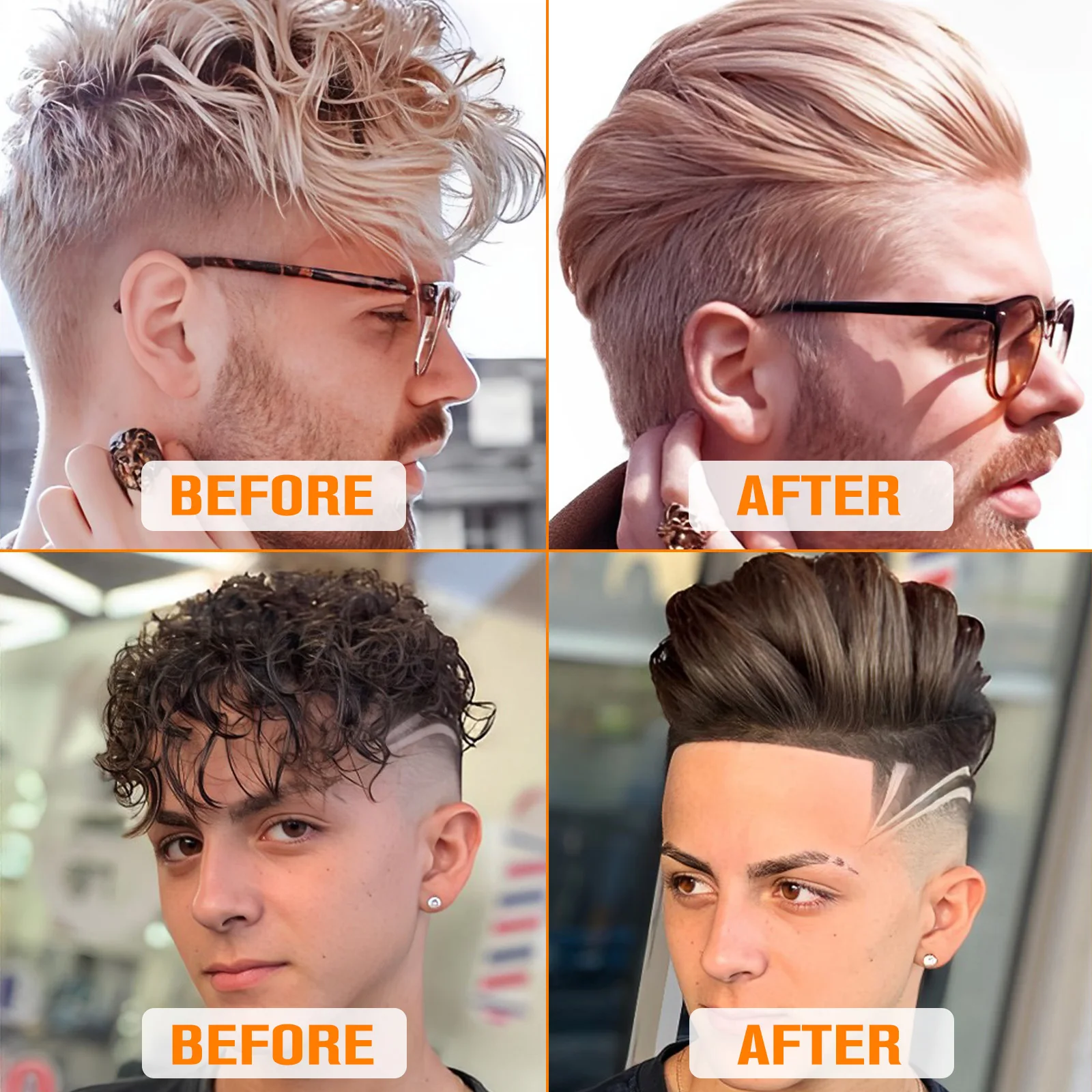 Wholesale New Design Hair Styling Powder Private Label Medium Hold Instant Volume Invisible Hair Texture Powder for Man