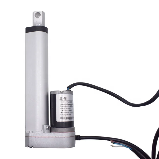 factory price 400mm 1000N electric industrial micro mini  linear actuator 12V 24V for dental chair hospital beds actuator linear