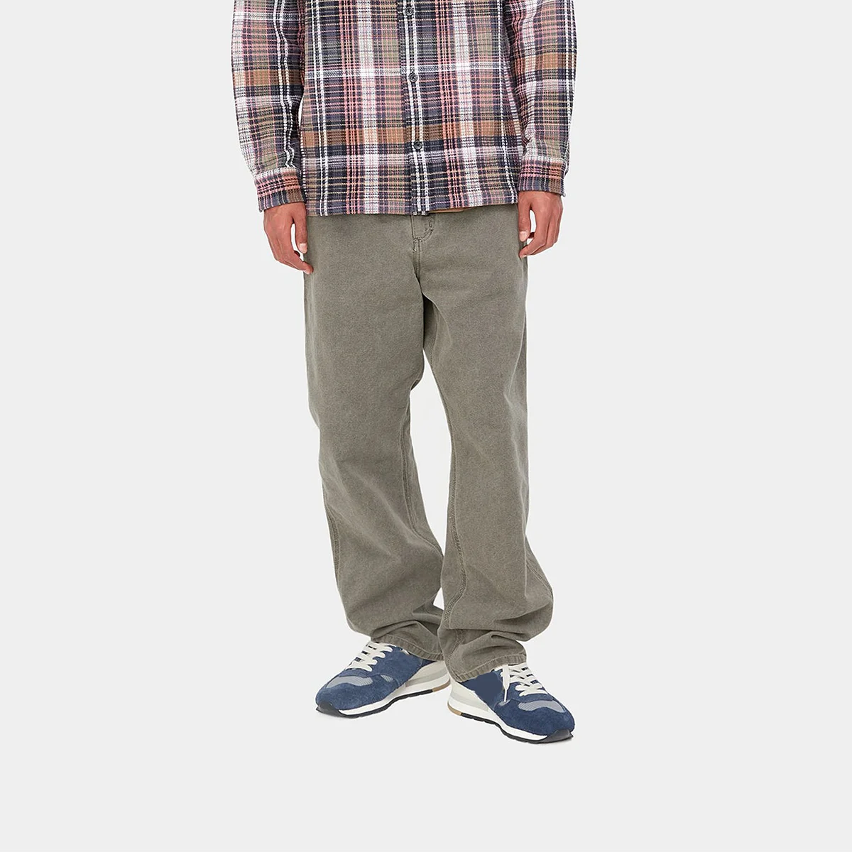 Sycpman Japanese Working Pants Mens Casual Straight Loose Streetwear Cargo Harem for Spring and Summer