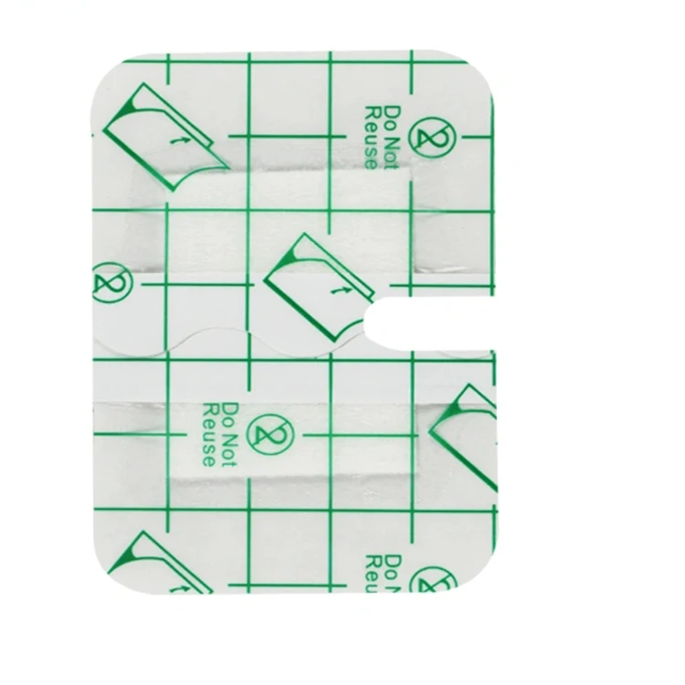 Factory Supply Surgical Non-woven Bordered Gauze Island Dressing Wound Care With Absorbent Pads