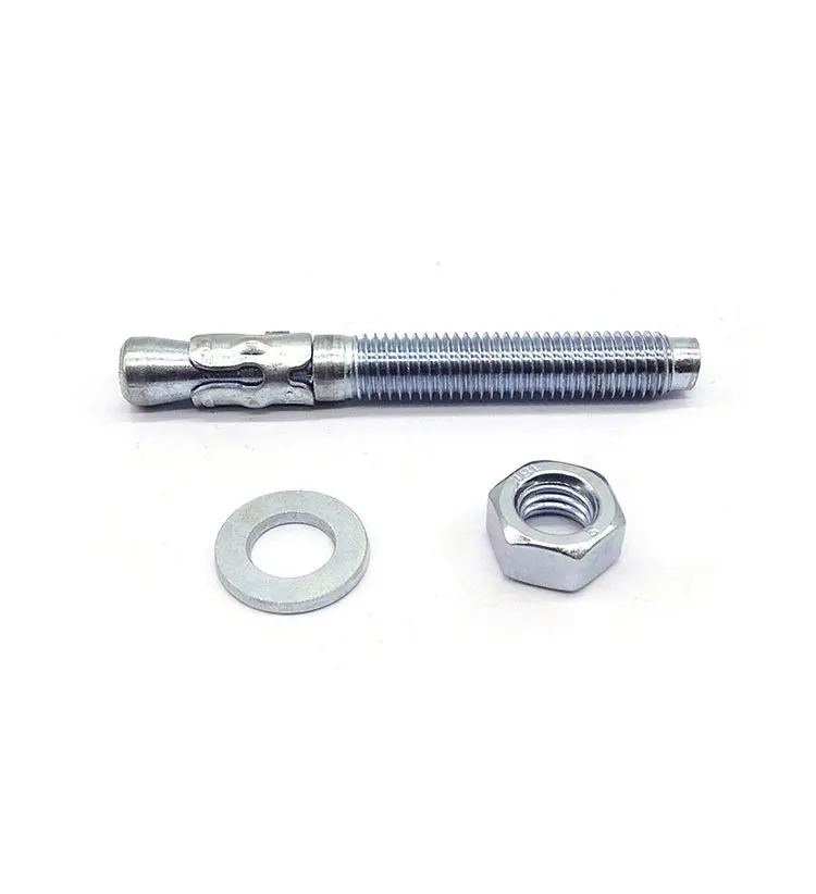 ZhiJia Factory Wedge Anchor Bolt M20 M10 M12 M36 Standard Din 529 Stainless Steel Concrete Anchor Bolts Drop In Expansion Anchor