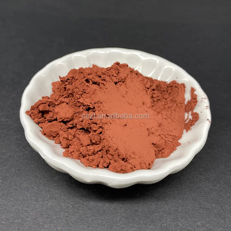 ceramic glaze Maroon color