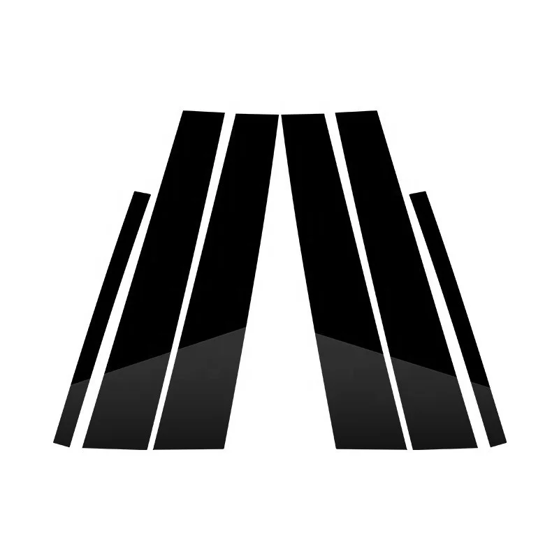 Car Window Center Pillar Sticker Molding Trim Cover For BMW 2005-2012 3 Series E90