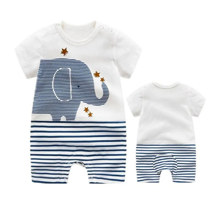 Cartoon anime short Newborn Baby Clothes 100% cotton Summer Rompers Boys Baby Girl Jumpsuit Toddler Costume