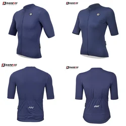 Manufacture customized summer breathable short sleeve cycling wear mens womens full zipper bike jersey