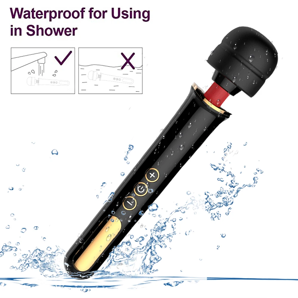 2022 оптовая продажа, новая AV большая палочка, все тело, 5 скоростей, 10 частоты, мощный вибрирующий массажер, вибратор, секс-игрушки