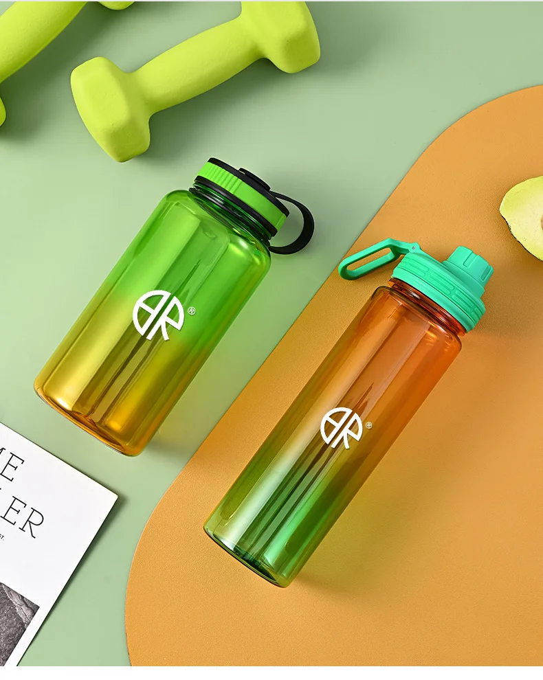 wide mouth plastic tritan sports drinking  water bottle