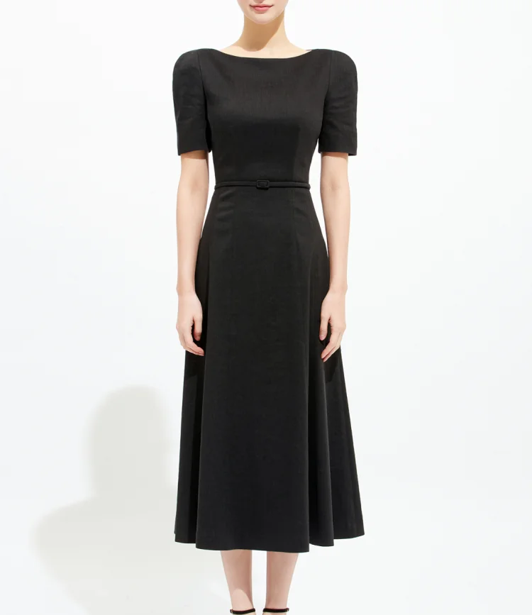 Custom Oem Drop Ship Quality Luxury Elegant Casual Designer Clothes Famous Brands Women Maxi Dress Ladies Summer Dresses