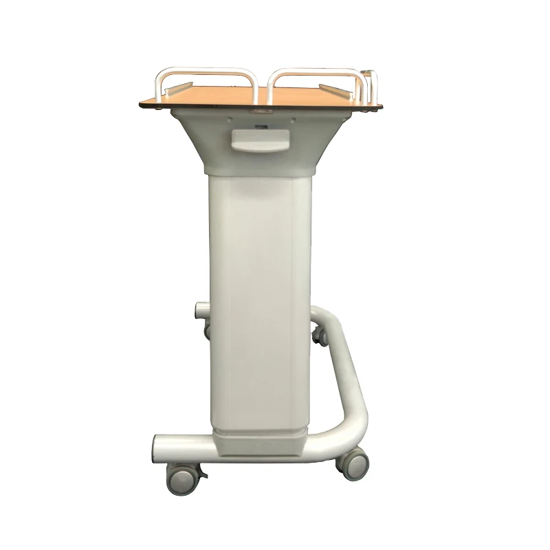 Easily slides under beds stretchers mobile recliners Medical Overbed Table