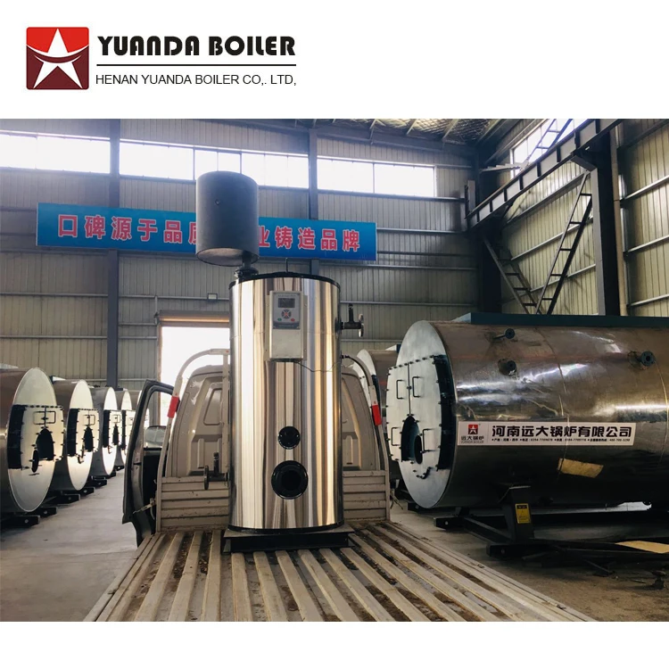 Industrial automatic fuel oil gas steam generator 600kg