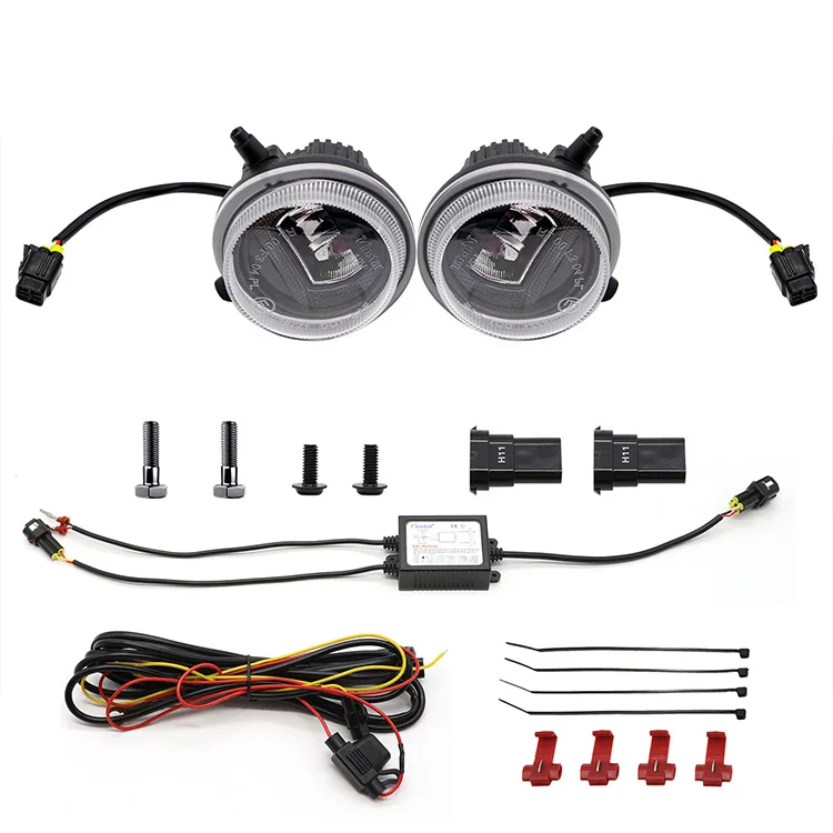 Ailead Multi-function LED FOG+DRL Lights Daytime Running Lamp  For Mazda 3/5/6 For MX-5 Miata 2004-2006